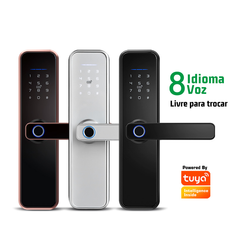 Home Security Keypad - Cerradura Intelige X5 Su Geçirmez Tuya