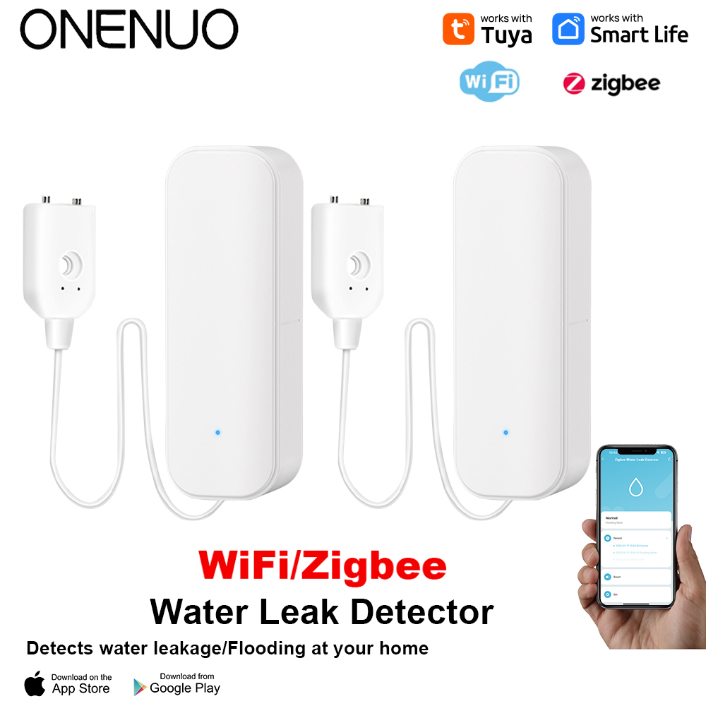 Home Security Installation - WiFi/Zigbee Su Sensörü Tuya Kaçak Alarmı
