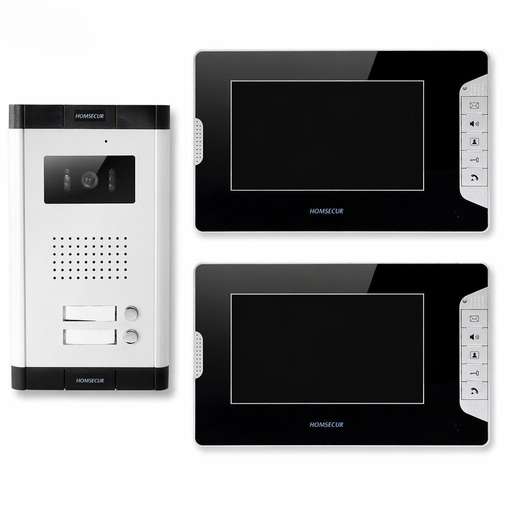 Home Security Kit - 4 telli 2 aile görüntülü kapı