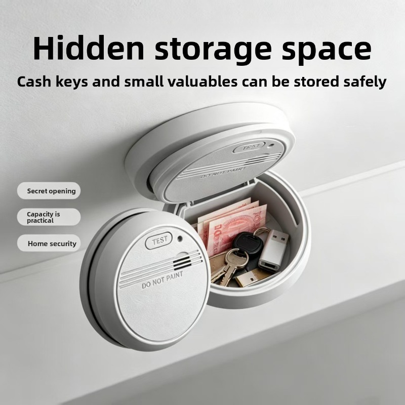 Home Security Installation - Gerçekçi Simüle Edilmiş Duman Dedektörü, Anahtarlar,