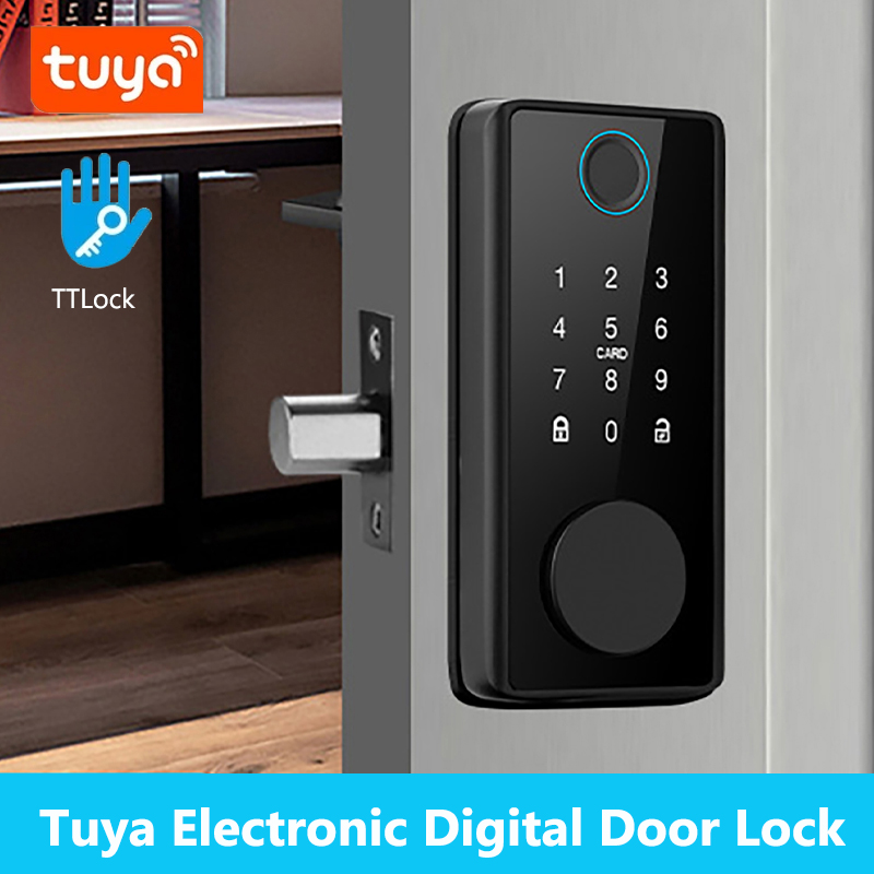 Home Security Keypad - Akıllı Parmak İzi Kilidi, Mandal/Kapı Sensörü