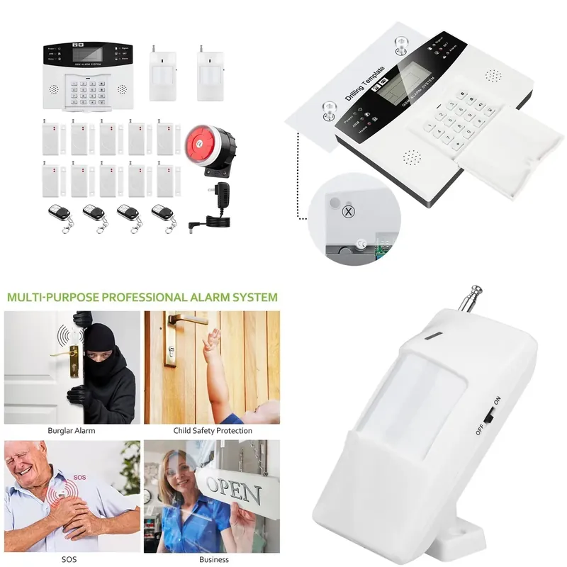 Home Security Kit - Ev Hırsız Alarm Kiti Otomatik Arama