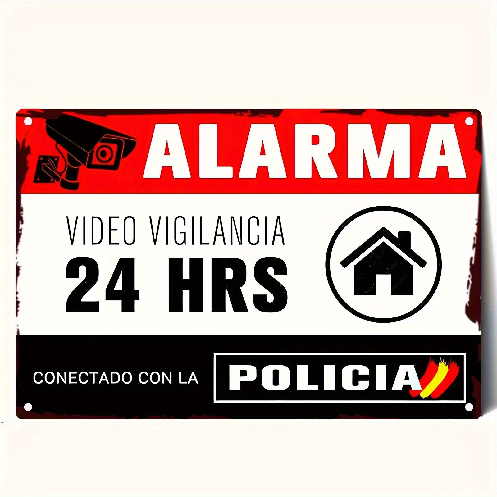 Home Yard Security - Vintage İspanyol ALARMA 24 Saat Video