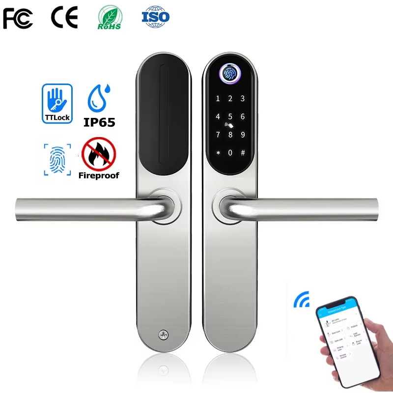 Home Security Brand - 304 Paslanmaz Çelik Dijital Akıllı Kilit