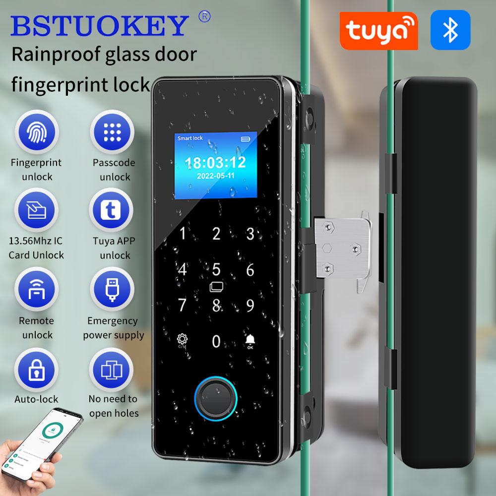Home Security Keypad - Su geçirmez Tuya APP Kontrolü sürgülü