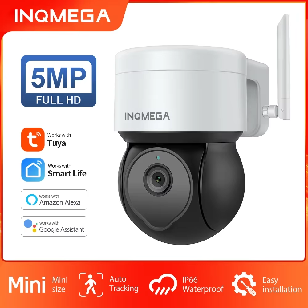 Home Yard Security - INQMEGA 5MP Tuya Açık PTZ Kamera