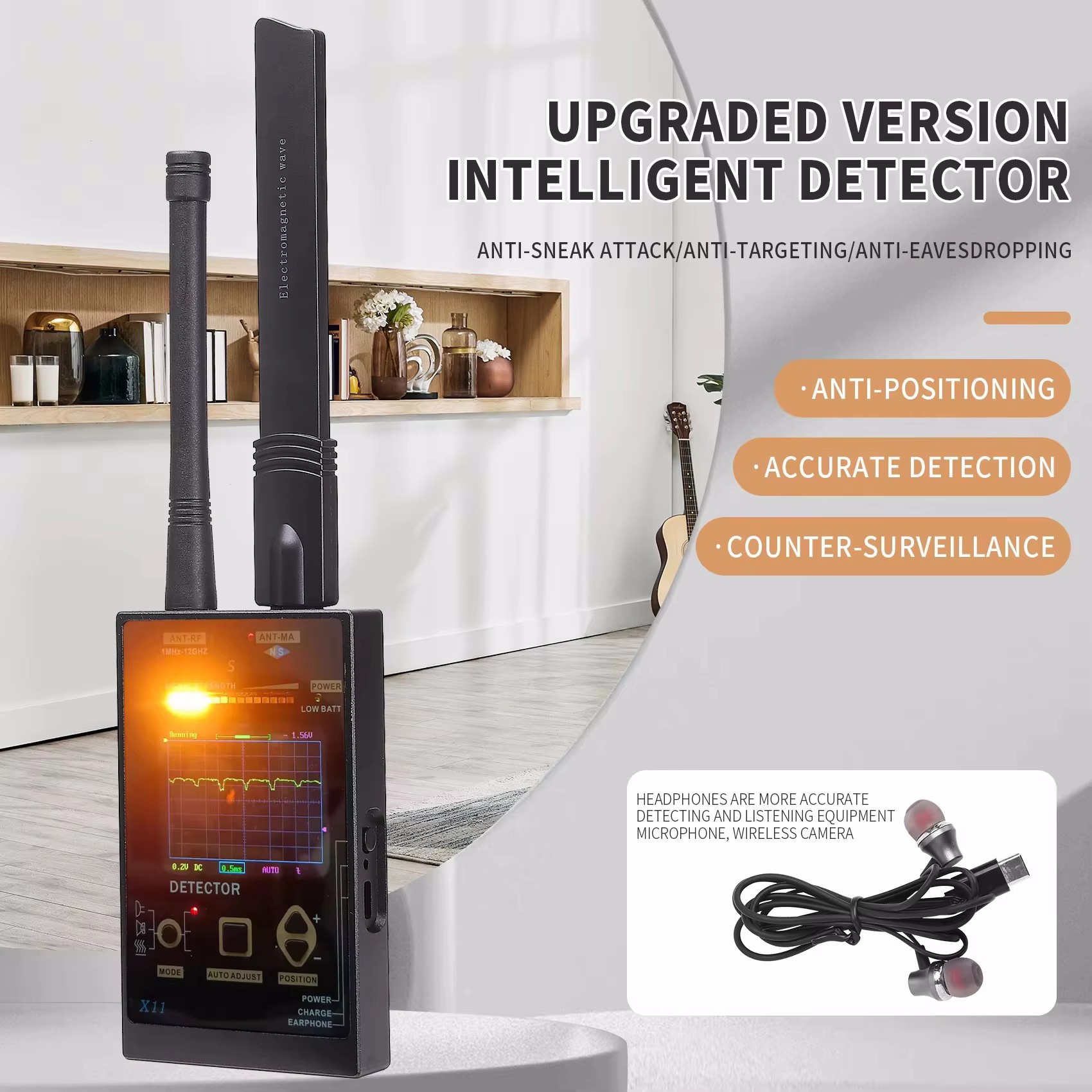 RF Sinyal Dedektörü Gizli Kame - Home Security Hidden Cameras incelemesi ve fiyatı