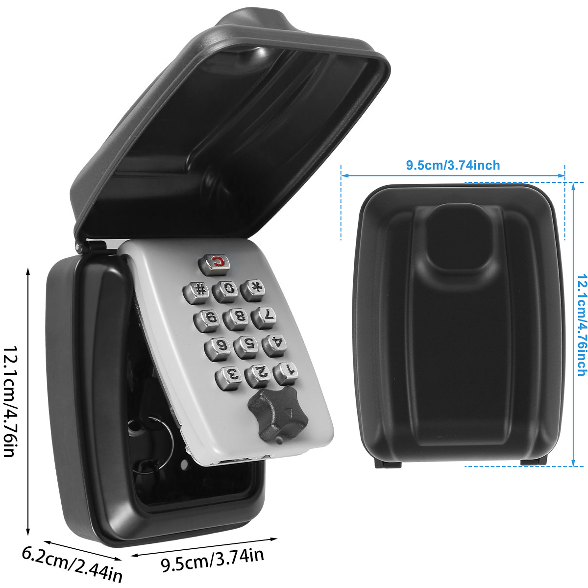 Tuş Kilidi Kutusu Duvara Monte - Home Security News incelemesi ve fiyatı