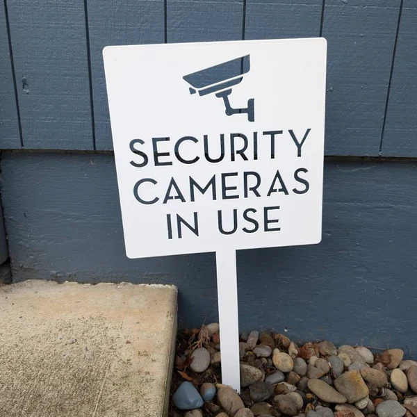 Güvenlik Kamerası Bahçe Tabela - Home Yard Security incelemesi ve fiyatı