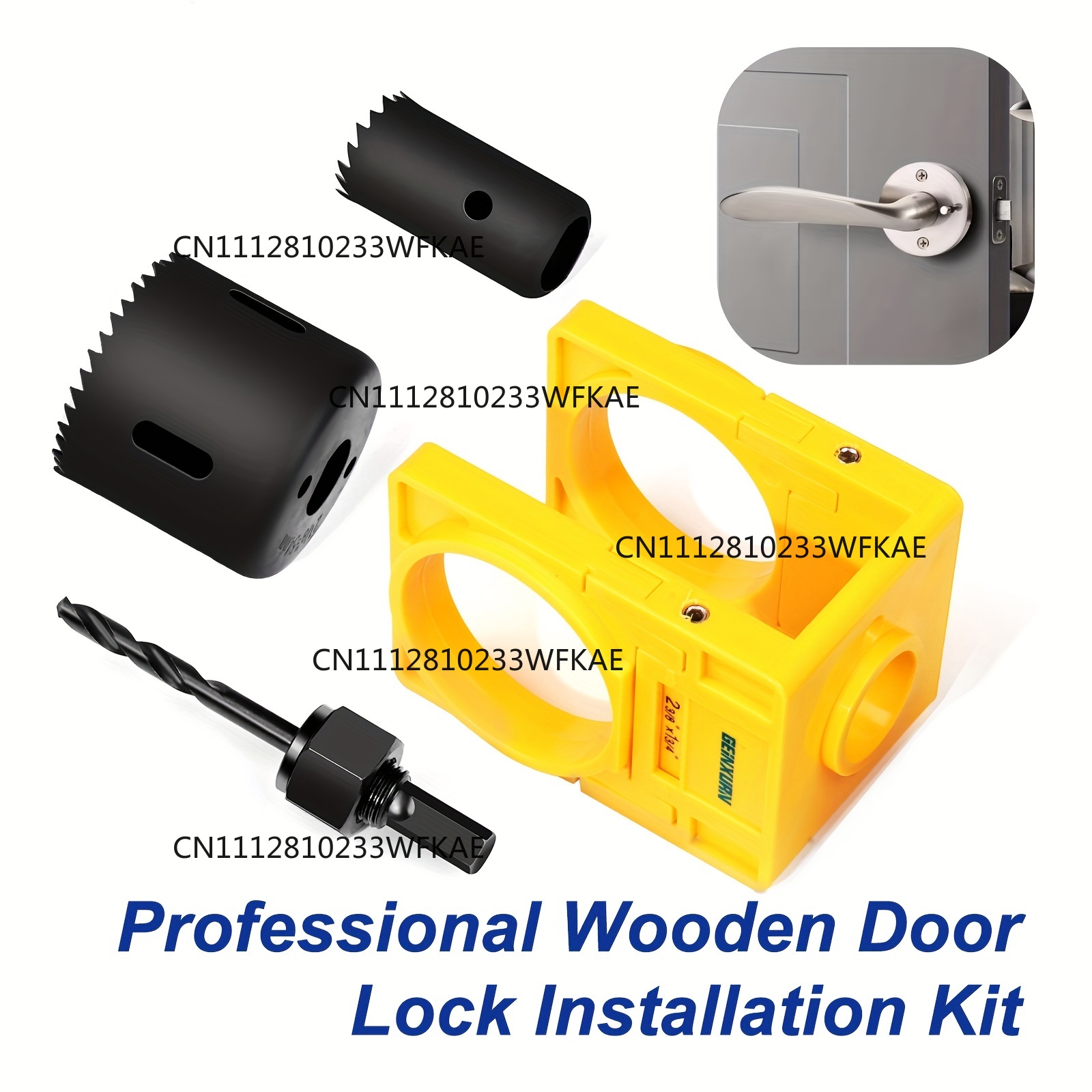 Profesyonel Ahşap Kapı Kilit S - Home Security Kit incelemesi ve fiyatı