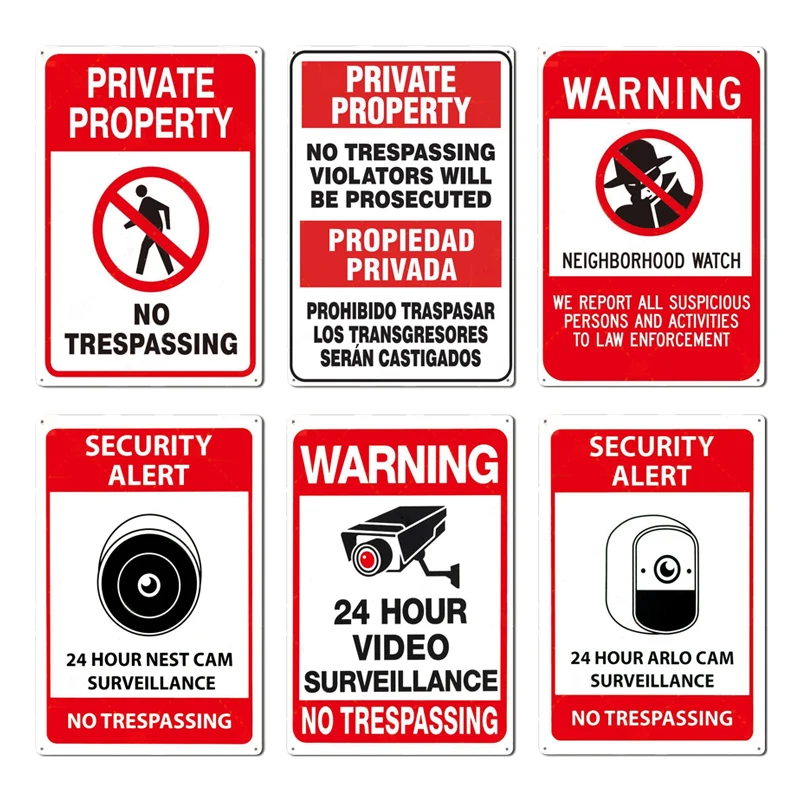 Özel Mülkiyet İzinsiz Girilmez - Home Yard Security incelemesi ve fiyatı