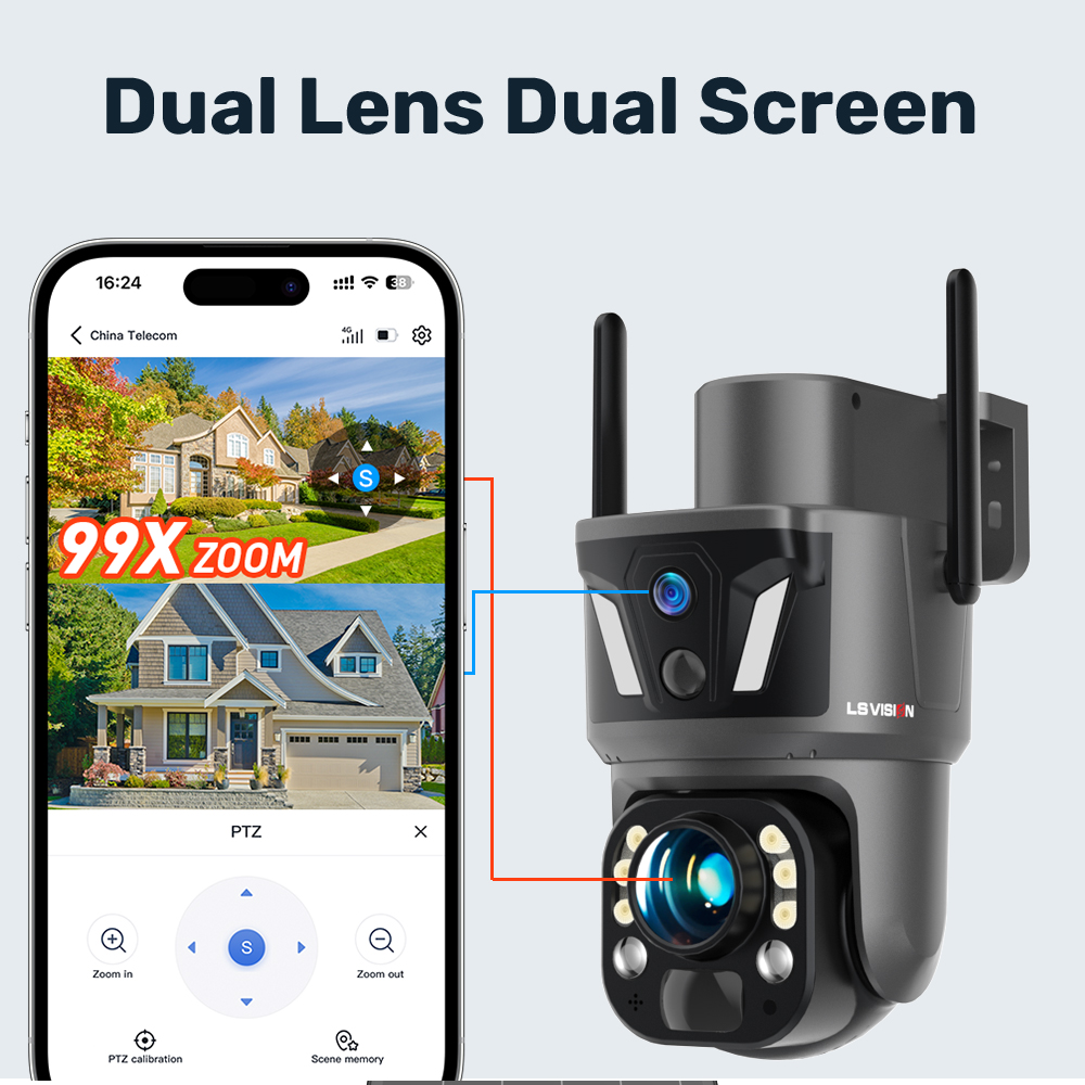 LS VISION 4K 8MP Dış Mekan Ev  - Home Security Kamera incelemesi ve fiyatı
