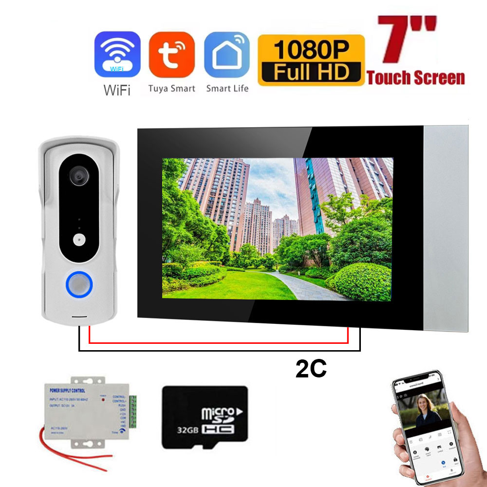 2 telli akıllı ev Tuya Wifi 10 - Home Security Uk incelemesi ve fiyatı