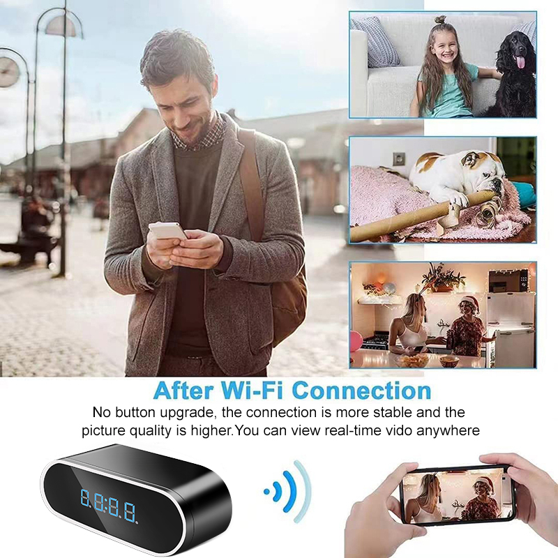 Full HD 1080P Çalar Saat Mini  - Home Security Kamera incelemesi ve fiyatı