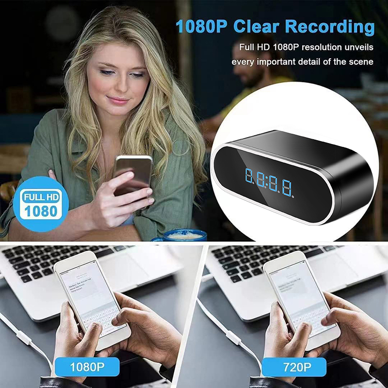 Full HD 1080P Çalar Saat Mini  - Home Security Kamera incelemesi ve fiyatı