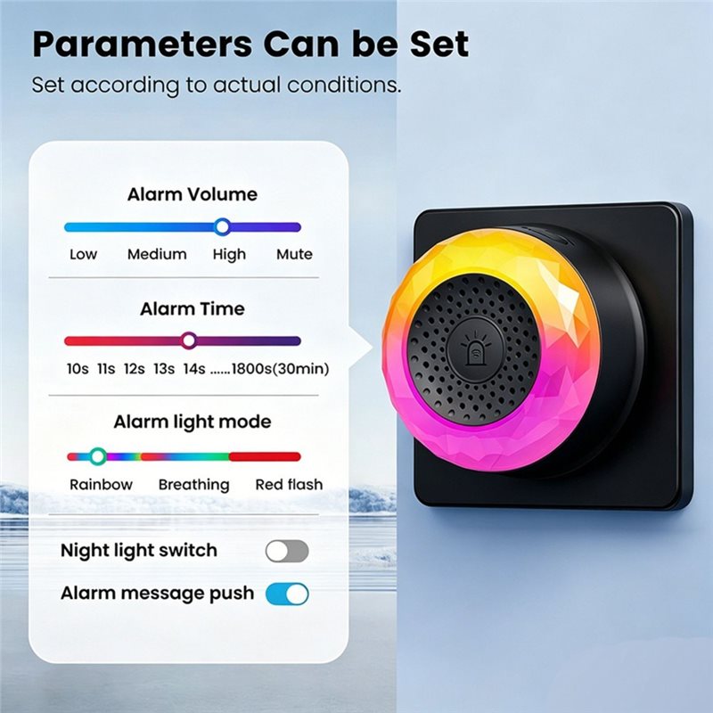 3CGRO-Tuya Wifi Akıllı Siren E - Home Security Uk incelemesi ve fiyatı