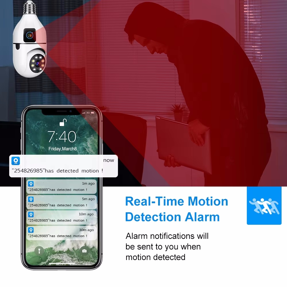 2MP E27 Ampul Gözetleme Çift L - Home Security Kamera incelemesi ve fiyatı