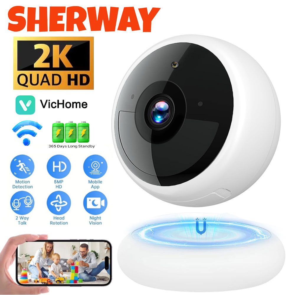 2K Wifi Manyetik Pil Güvenlik  - Home Security Kamera incelemesi ve fiyatı