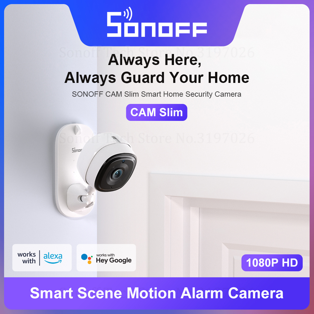 SONOFF 1080P HD Wi-Fi IOT Kame - Home Security Kamera incelemesi ve fiyatı