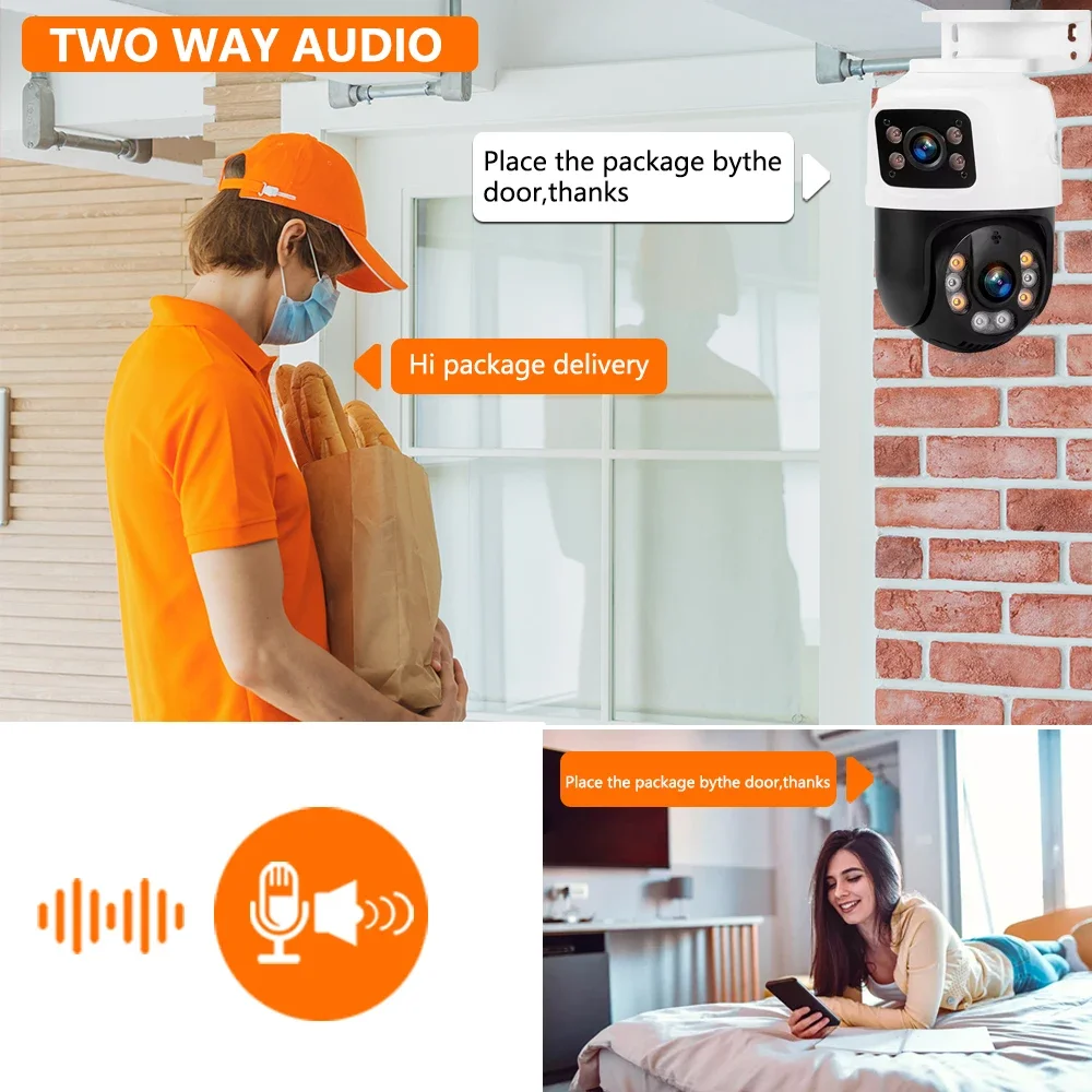 Dış Mekan 8MP POE PTZ Güvenlik - Home Yard Security incelemesi ve fiyatı