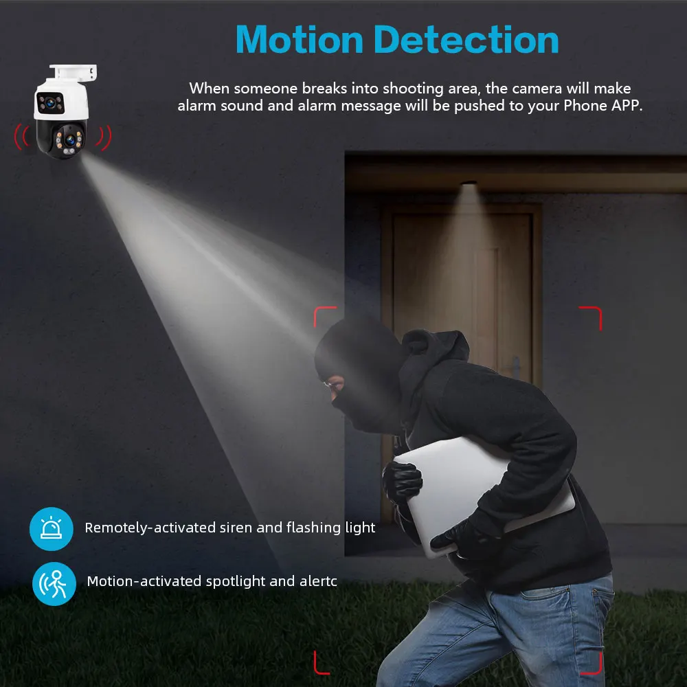 Dış Mekan 8MP POE PTZ Güvenlik - Home Yard Security incelemesi ve fiyatı