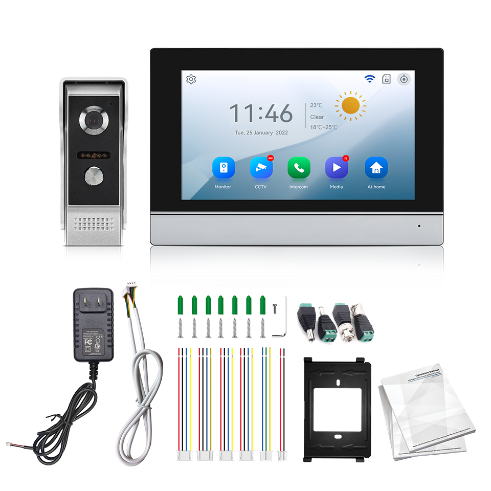 7 inç IPS Ekran 2MP Tuya Uzakt - Home Security News incelemesi ve fiyatı