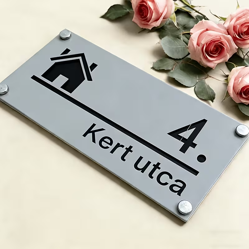 Özel Lazer Kesim Ev Numarası T - Home Security Laser incelemesi ve fiyatı