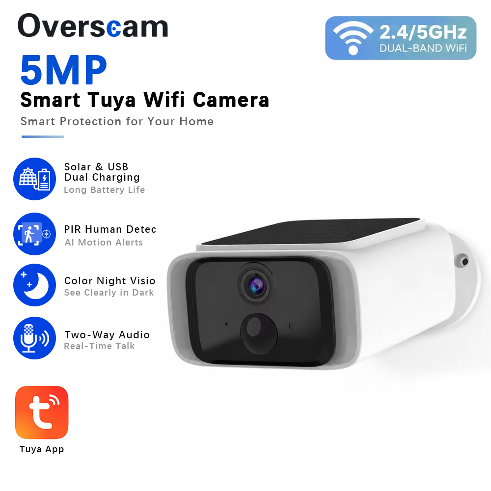 Tuya 5MP Güneş Enerjili Güvenl - Home Security Installation incelemesi ve fiyatı
