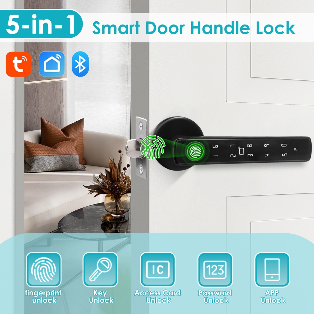 YFK Tuya 5'i 1 Arada Akıllı Ka - Home Security Keypad incelemesi ve fiyatı