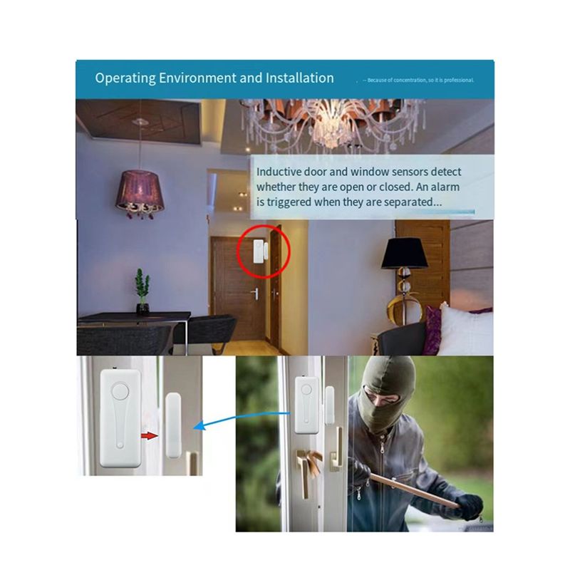 【To&On-E】 433Mhz Kablosuz Many - Home Security Kit incelemesi ve fiyatı