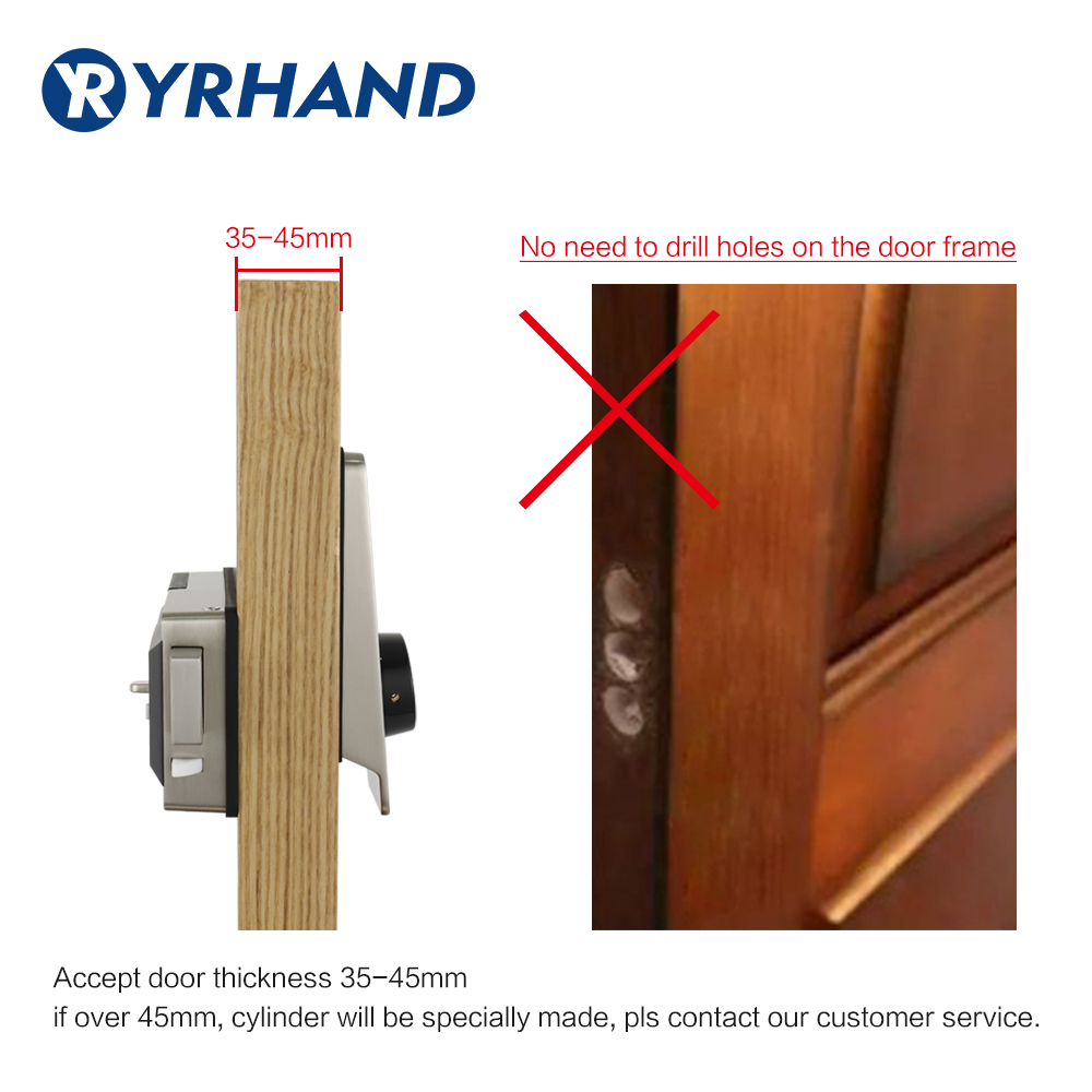 Su geçirmez akıllı kapı jant k - Home Security Keypad incelemesi ve fiyatı