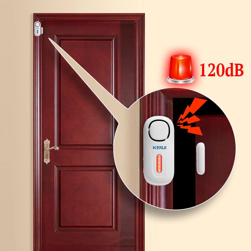 KERUI 120DB Kablosuz Kapı/Penc - Home Security Kit incelemesi ve fiyatı