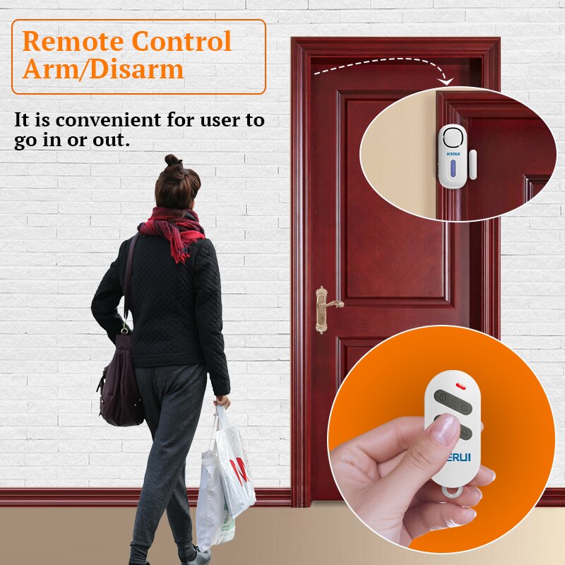 KERUI 120DB Kablosuz Kapı/Penc - Home Security Kit incelemesi ve fiyatı