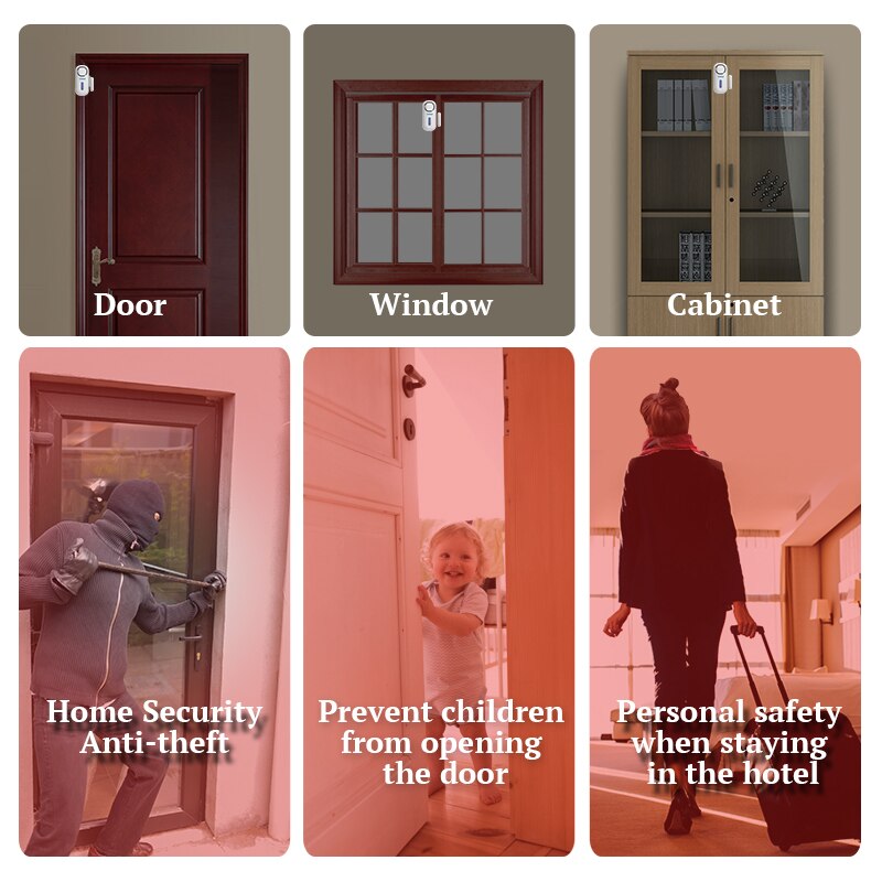 KERUI 120DB Kablosuz Kapı/Penc - Home Security Kit incelemesi ve fiyatı